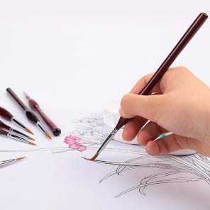 Detail Paint Brushes Set Usage