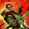 Green Arrow paint by numbers