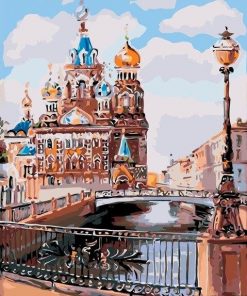 Moscow paint by numbers