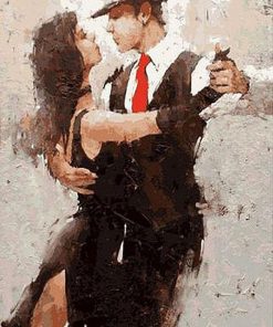 Passionate Tango dancing - DIY Paint By Numbers - Numeral Paint