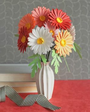 Daisies Bouquet paint by numbers