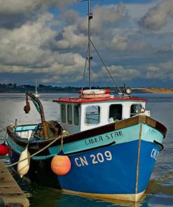 Fishing Trawler Paint By Numbers
