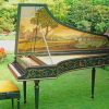 Vintage Piano paint by number