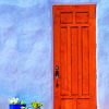 Wood Door Photography paint by numbers