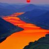 Orange River South Africa paint by numbers