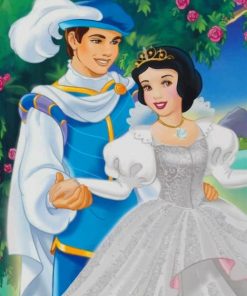 Snow White And Prince paint by numbers