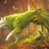 Forest Wolf paint by numbers