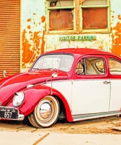 VW Bug paint by numbers