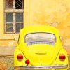 Aesthetic Yellow Volkswagen paint by numbers