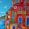 Amalfi Italy paint by numbers
