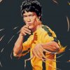 Bruce Lee The Immortal Dragon paint by