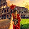 Follow me To Colosseum Italy paint by numbers