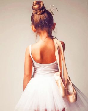 Little Ballerina paint by numbers