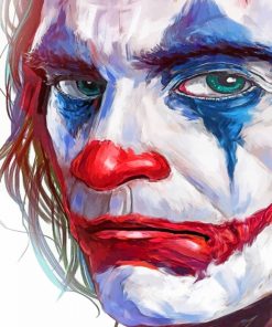 Sad Joker paint by numbers