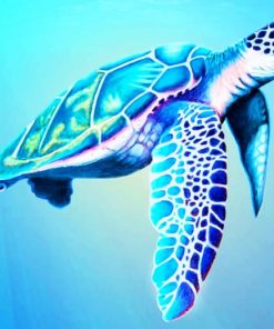 Sea Turtle paint by numbers