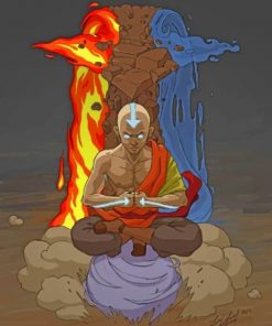 The Last Airbender Paint by numbers