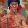 The Legend Bruce Lee Paint by numbers