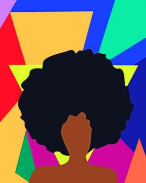 Afro Woman Paint by numbers