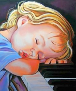 Sleepy Kid paint by numbers