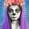 Sugar Skull Lady paint by numbers