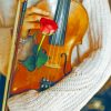 Violinist Girl paint by numbers