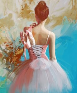 Ballerina Art paint by numbers