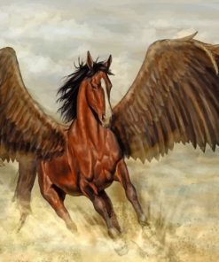 Fantasy Horse With Wings paint by numbers
