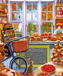 Bakery Shop paint by numbers