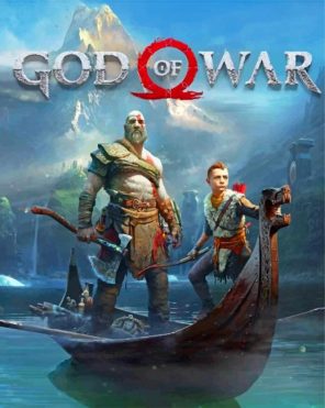 God Of War paint by numbers