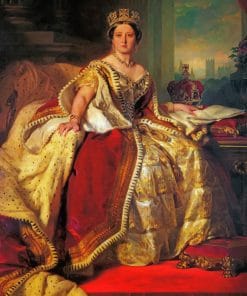 Queen Victoria paint by numbers