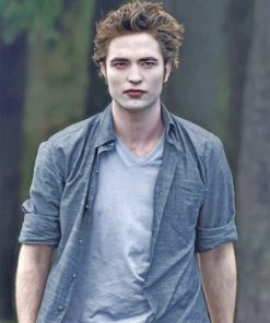 Handsome Edward Cullen paint by numbers