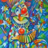 Pop Art Clown Paint by numbers