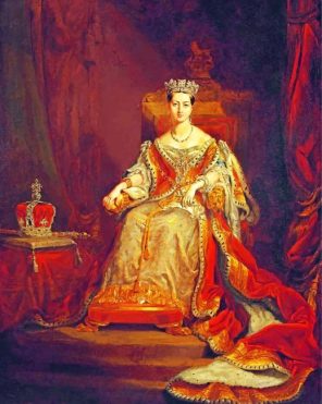 Queen Victoria Paint by numbers
