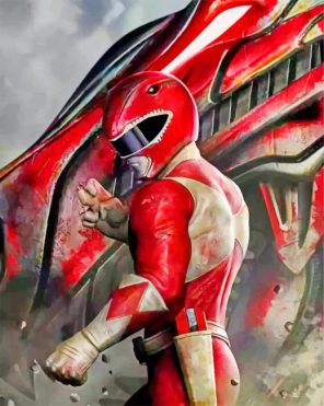 red-power-rangers-paint-by-number