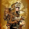 Steampunk Woman Paint by numbers