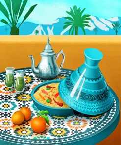 moroccan-tajine-and-min-tea-paint-by-number