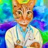 Doctor Cat Paint by numbers