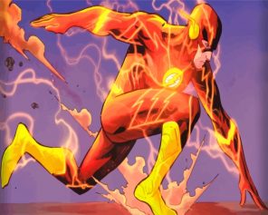 Flash Hero Paint by numbers