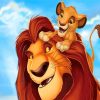 The Lion King Paint by numbers