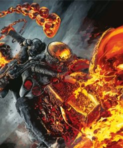 ghost-rider-paint-by-numbers