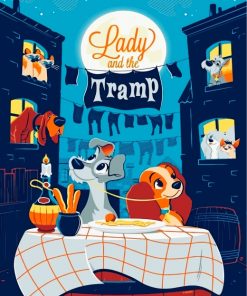 lady-and-the-tramp-paint-by-numbers
