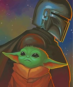 mando-and-baby-yoda-paint-by-numbers
