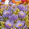 purple-flowers-paint-by-numbers
