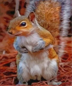squirrel-paint-by-numbers