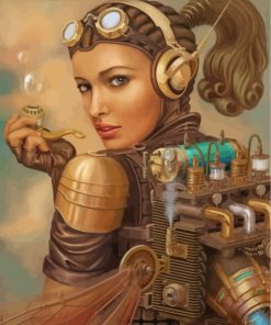steampunk-lady-paint-by-numbers