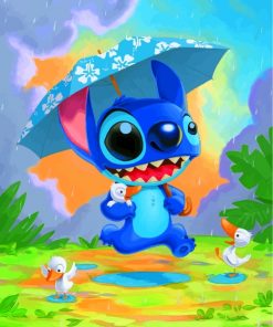 stitch-enjoying-the-rain-paint-by-numbers