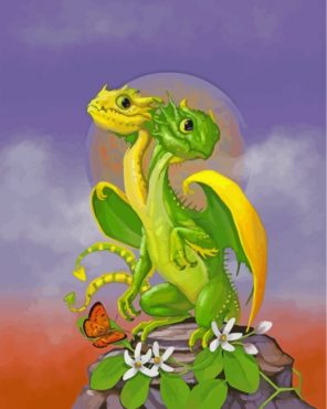 twin-dragons-paint-by-numbers