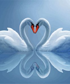 white-swans-paint-by-numbers