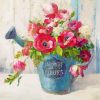 Flower Vase Paint by numbers