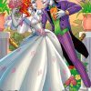 Harley Quinn And Joker Wedding Paint by numbers